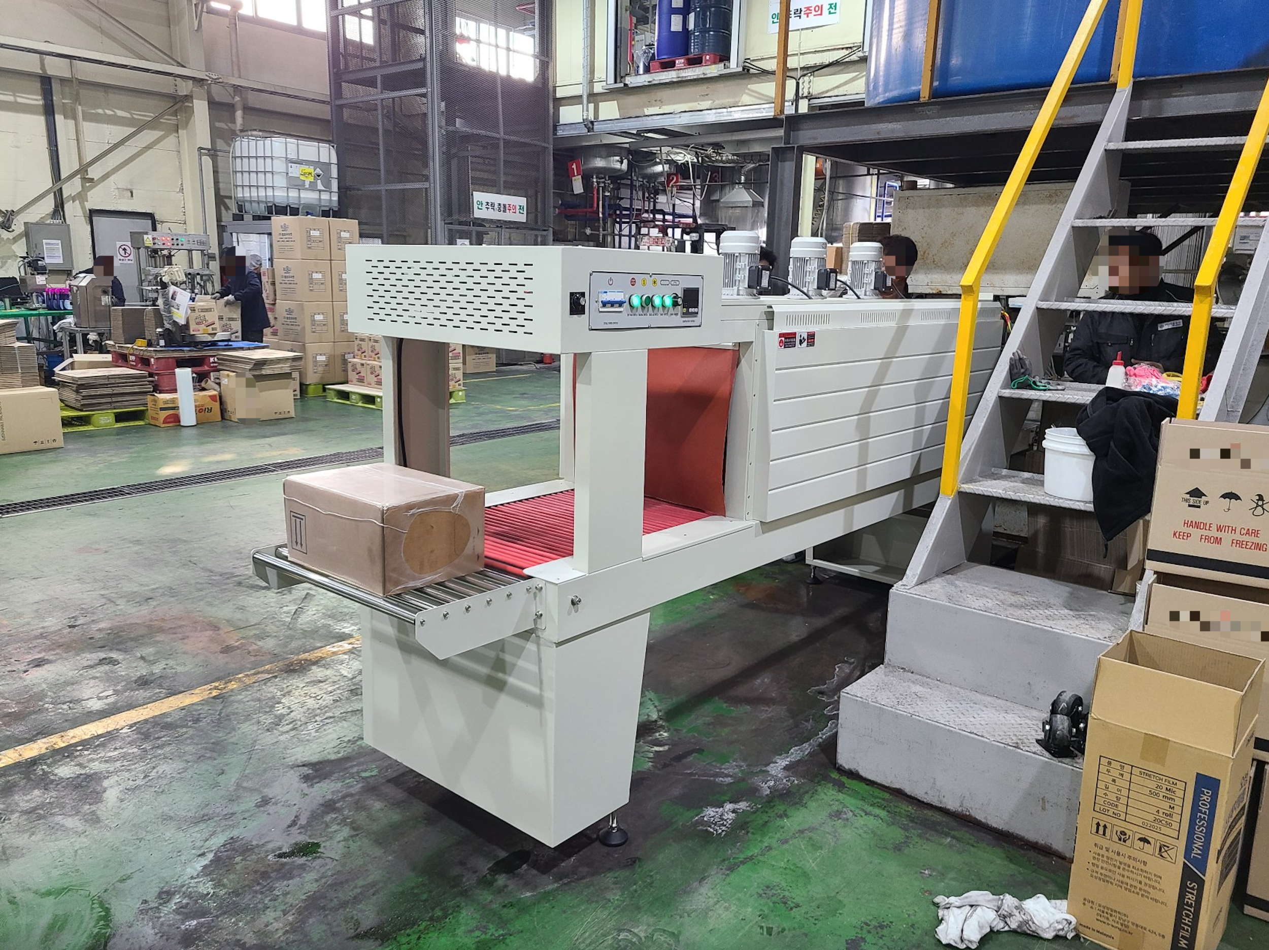 산업용 수축터널 납품사례 -수축포장 불량 감소, 생산성 향상까지!/수축터널포장기계/터널수축포장기계